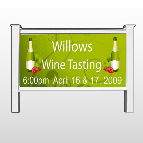 Grill 56 48"H x 96"W Site Sign Stand