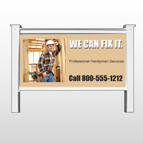 Handyman 240 48"H x 96"W Site Sign