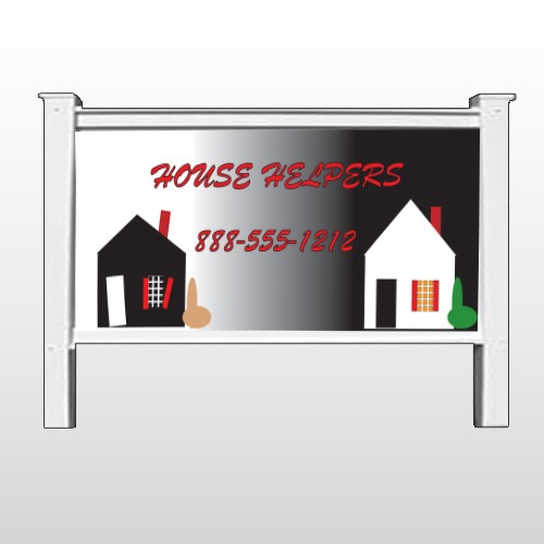 Househelper 245 48"H x 96"W Site Sign