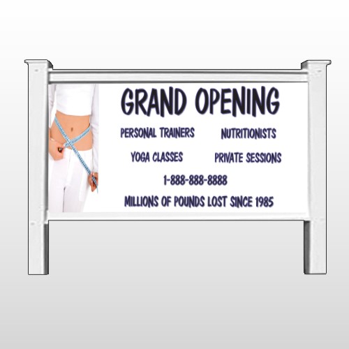 Middriff Measure 405 48"H x 96"W Site Sign