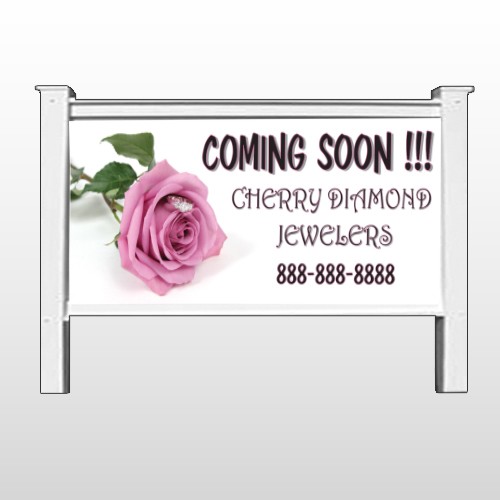 Pinkrose Hidden Ring 399 48"H x 96"W Site Sign