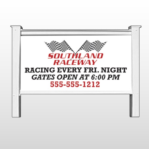 Racetrack 31 48"H x 96"W Site Sign