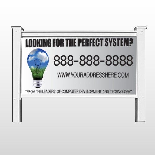 Scene Bulb 435 48"H x 96"W Site Sign