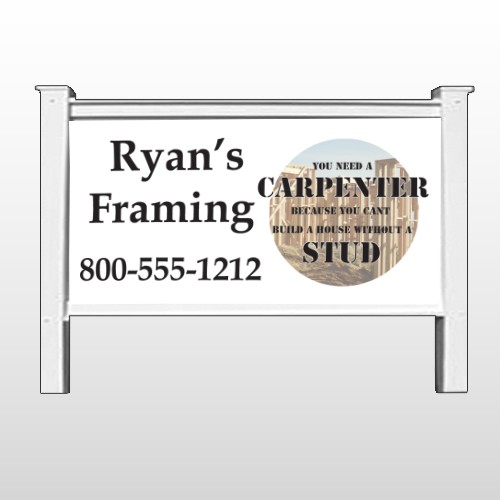 Framing 237 48"H x 96"W Sign Site