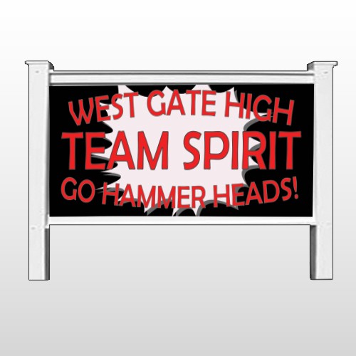 Team 43 48"H x 96"W Site Sign