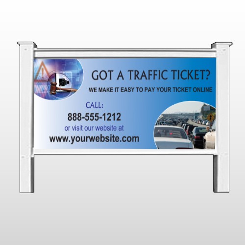 Traffic Cars 151 48"H x 96"W Site Sign