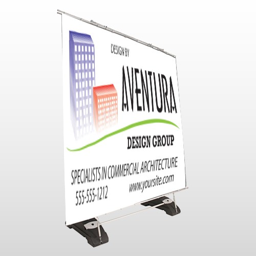Architect 25 Pocket Banner Stand