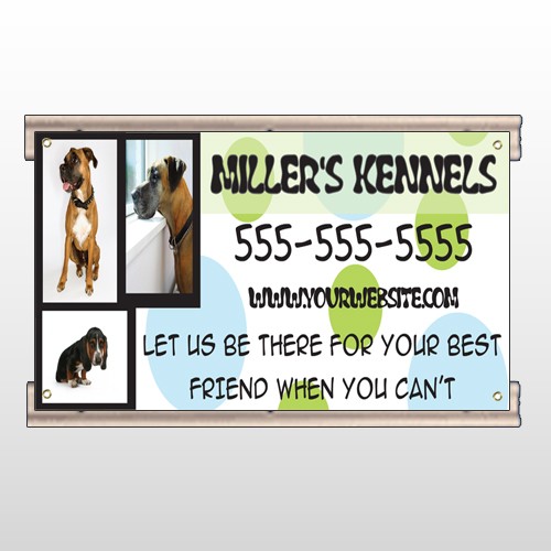 Dog Kennels 300 Track Sign