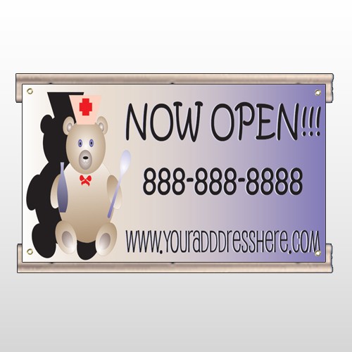 Nurse Bear 504 Track Sign