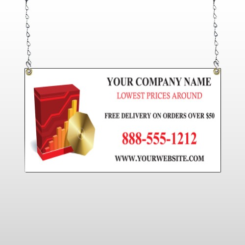 CD & Graph 147 Window Sign