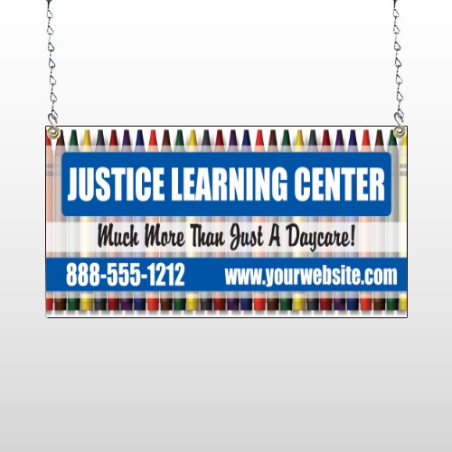 Crayons 184 Window Sign