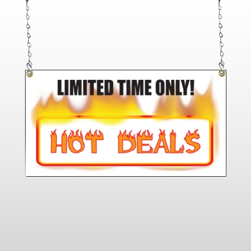 Hot Deals 81 Window Sign