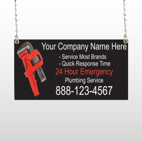 Monkey Wrench 257 Window Sign