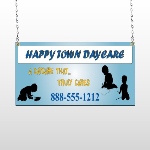 True Happy Care 182 Window Sign