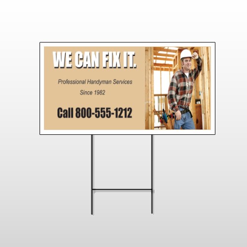 Handyman 243 Wire Frame Sign