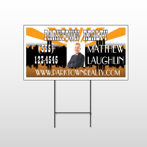 Matthew Parktown 646 Wire Frame Sign