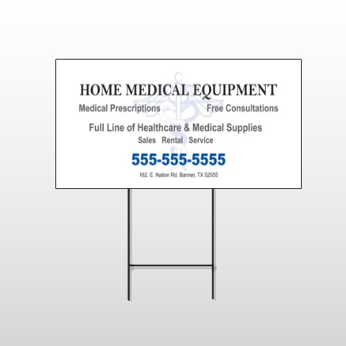 Medical Symbol 99 Wire Frame Sign