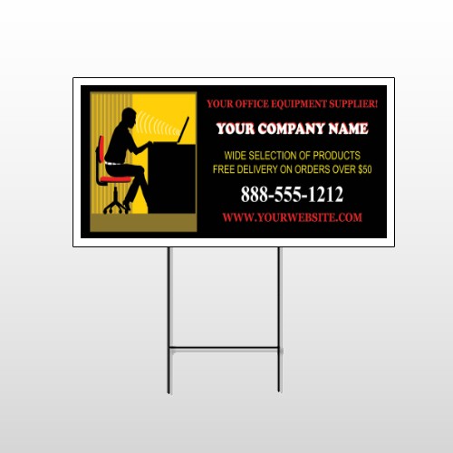 Office 149 Wire Frame Sign