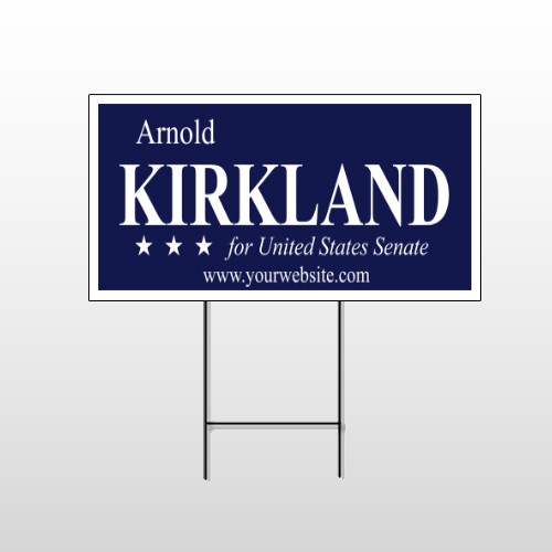 Senate 134 Wire Frame Sign