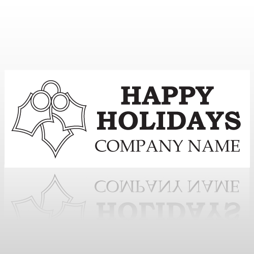 Company Holiday 42 Rubber Stamp