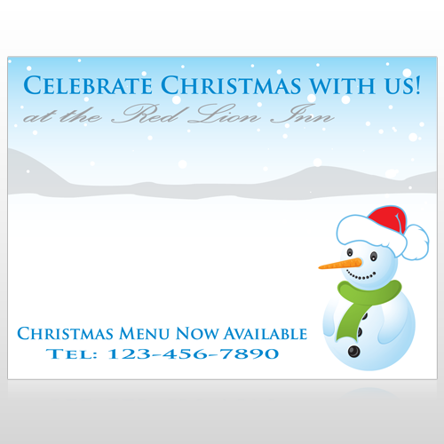 Christmas 14 Custom Sign