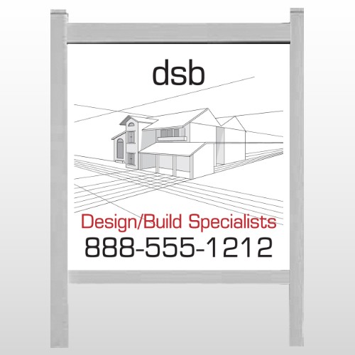 Builder 35 48"H x 48"W Site Sign 