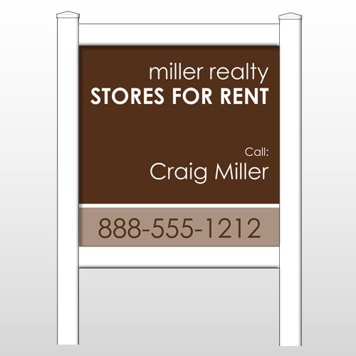 Miller 473 48"H x 48"W Site Sign
