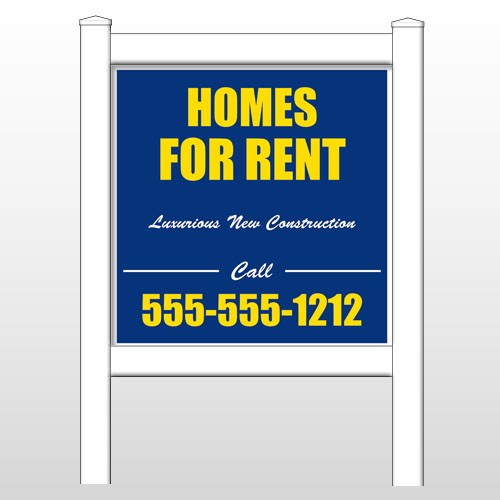 New 475 48"H x 48"W Site Sign