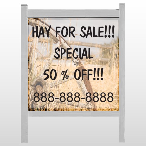 Wood Wheel 413 48"H x 48"W Site Sign