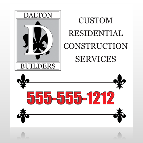 Builder 34 Custom Sign