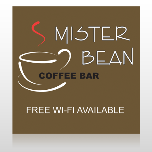 Coffee Bar 27 Custom Decal
