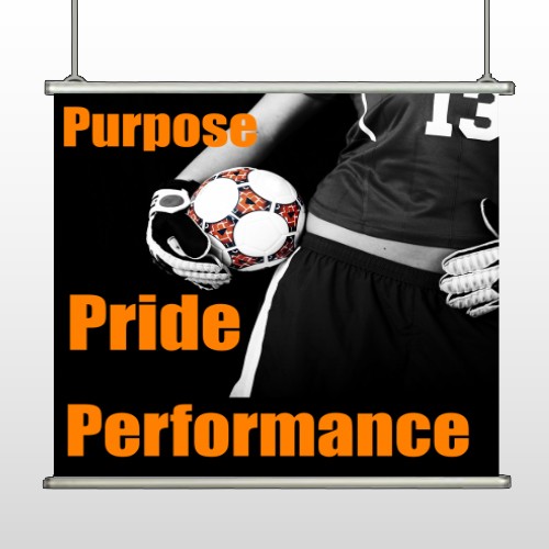 Black 41 Hanging Banner
