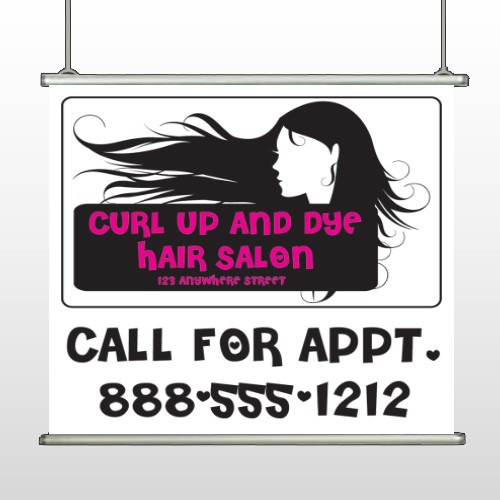 Hair 130 Hanging Banner