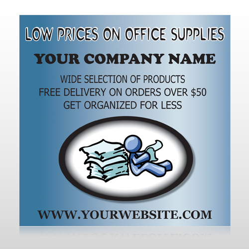 Paper & Figure 146 Site Sign