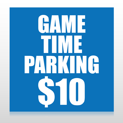 Parking 123 Custom Decal