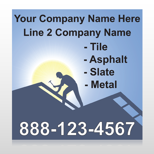 Roofing 258 Custom Decal
