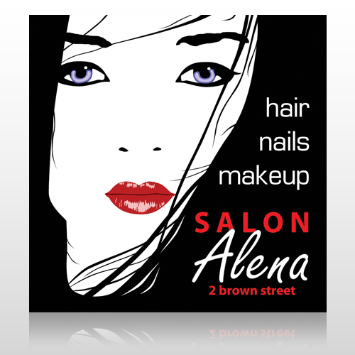 Salon 125 Hanging Banner