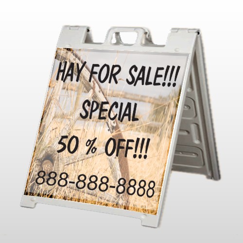 Wood Wheel 413 A Frame Sign