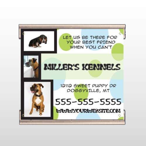 Dog Kennels 300 Track Banner