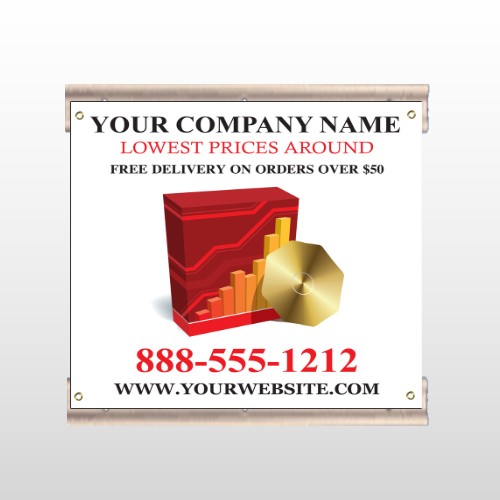 CD & Graph 147 Track Sign