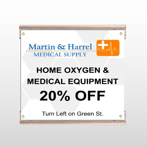 Home Oxygen 139 Track Sign