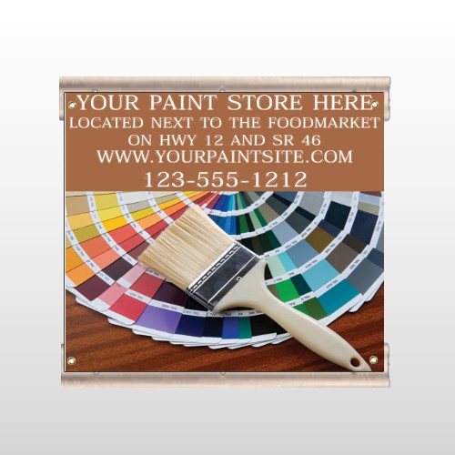 Paint Brushes 256 Track Sign