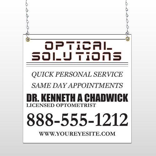 Eye Doctor 131 Window Sign