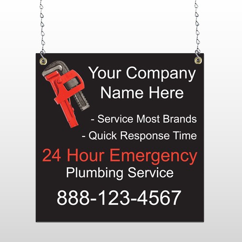 Monkey Wrench 257 Window Sign