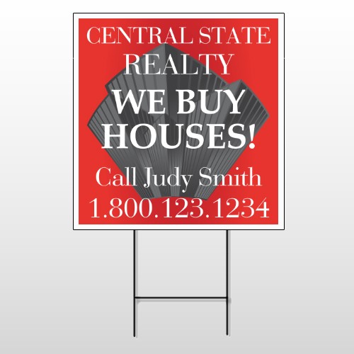 Buildings 225 Wire Frame Sign