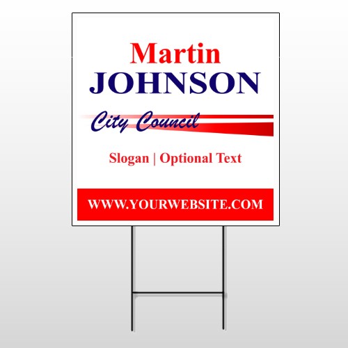 City Council 133 Wire Frame Sign