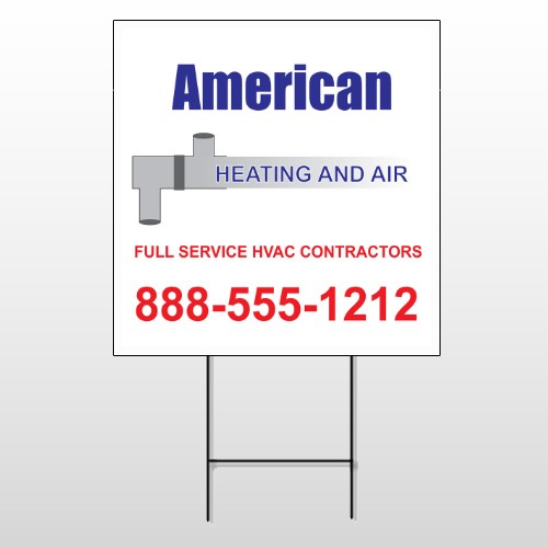 Construction 252 Wire Frame Sign