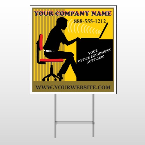 Office 149 Wire Frame Sign