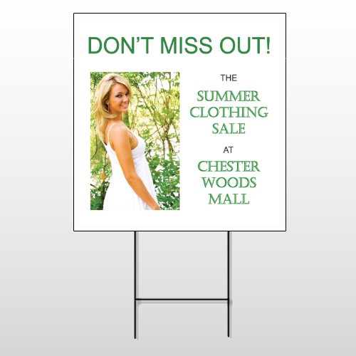 Summer Sale 533 Wire Frame Sign