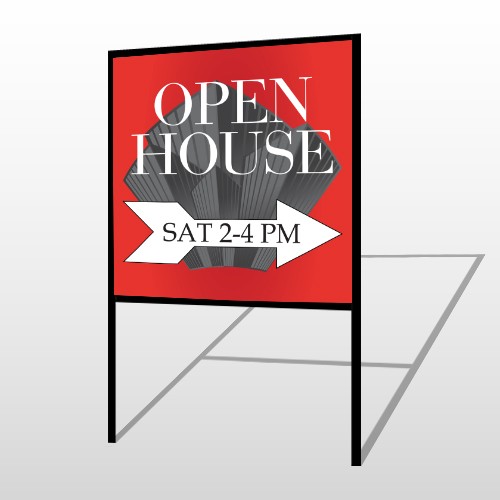 Buildings 234 H-Frame Sign